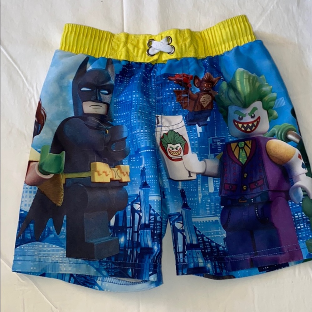 Batman swim trunks